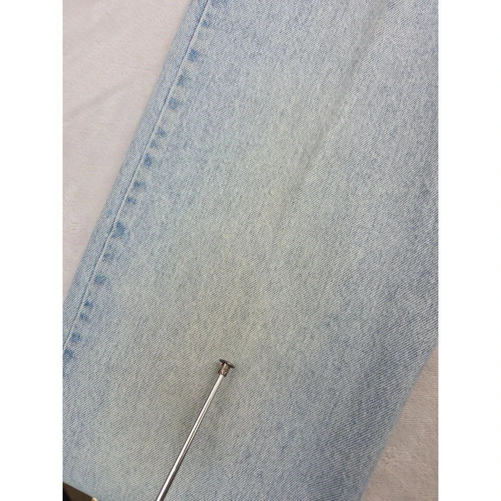 Vintage 90s Levi's 550 Jeans | Orange Tab‎ Light Wash | Relaxed Tapered | 34x34
